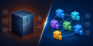 Monolithic vs microservices architecture